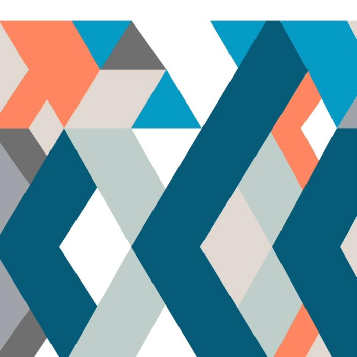 Abstract Geometric Customised Wallpaper